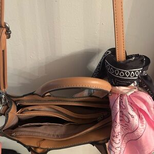 London Fog Purse in Tan